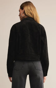 Heritage Faux Suede Jacket