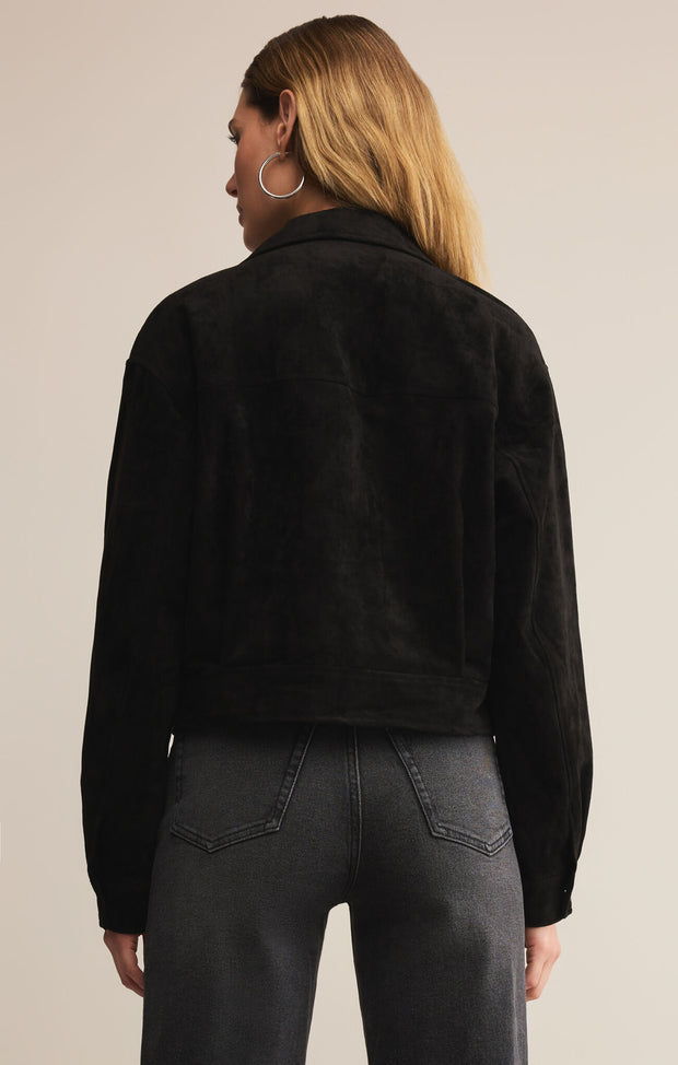 Heritage Faux Suede Jacket