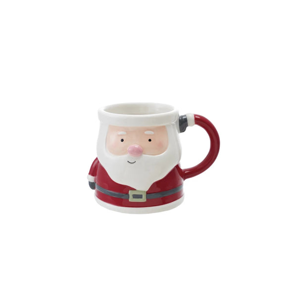 Handpainted Santa Mug