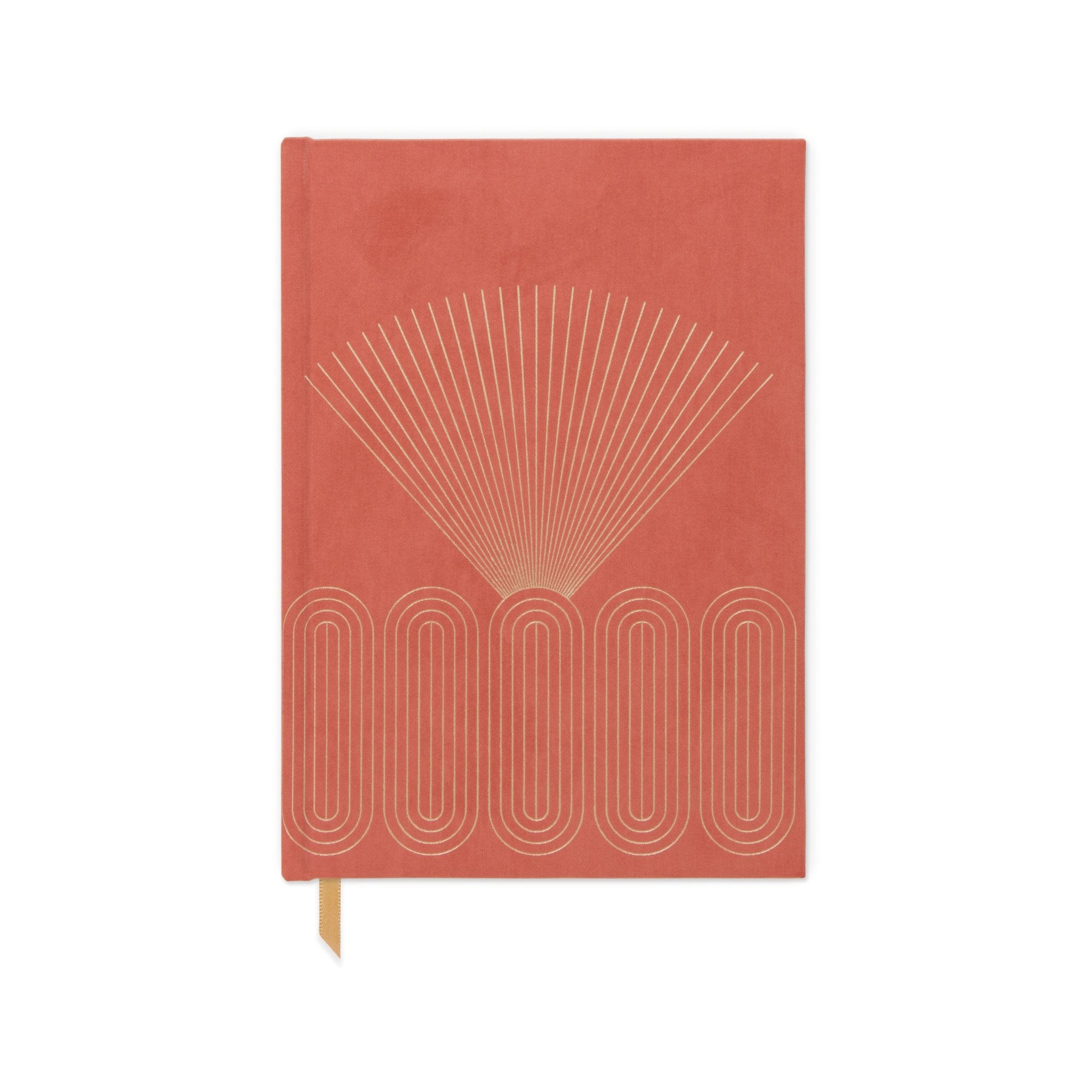 SUEDE CLOTH JOURNAL W/ POCKET